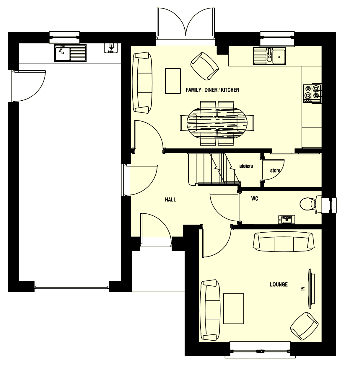 Dalmeny - Ground Floor